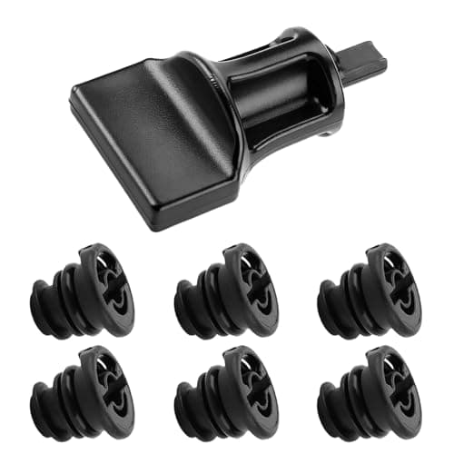 Image of 6PCs Car Oil Drain Plug with Oil Drain Plug Removal Tool,Engine Transmission Drain Plugs,Car Sump Drain Plug Replacement Accessories Compatible with VW Audi Golf,Replaces OEM 06L103801 06L103807
