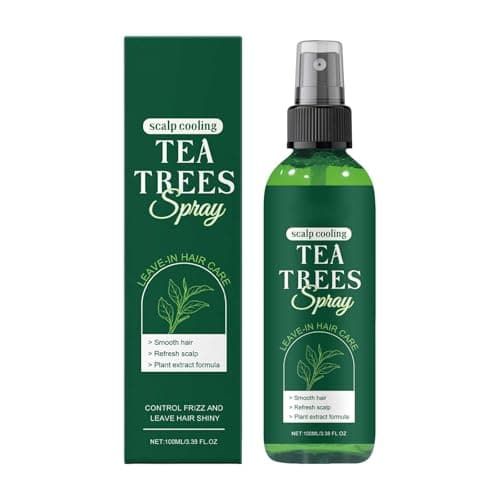 Image of Scalp Relief Tea Tree Leave-In Conditioner, Soothes Itchy, Dry Scalp, Moisturises, Detangles and Nourishes Hair, Lightweight Formula (100 ml)