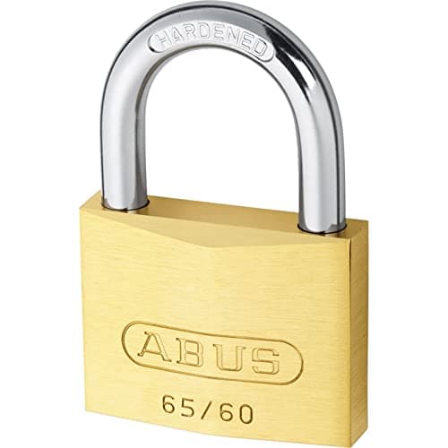 Image of ABUS 12006 Brass Padlock with 6601 Alike Keyed
