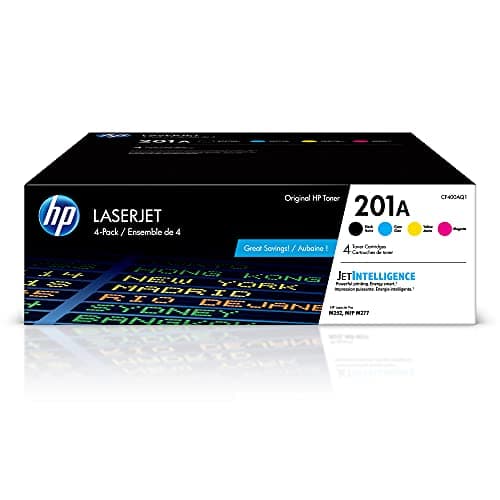 Image of HP 201A | CF400AQ1 | 4 Toner Cartridges | Black, Cyan, Magenta, Yellow