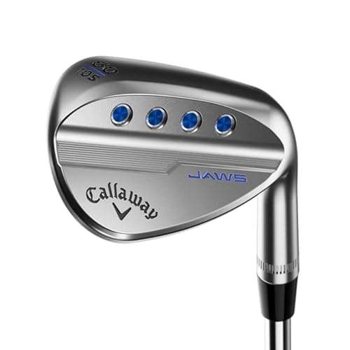 Image of Callaway Golf MD5 Jaws Wedge (Chrome (2022)," 58 Degree (Right Hand)," W Grind, 12* Bounce," Steel Shaft)