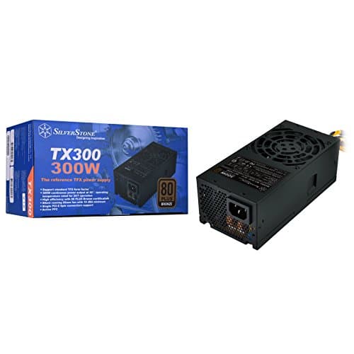 Image of SilverStone SST-TX300 - TFX Series, 300W, 80 Plus Bronze PC Power Supply, Low Noise 80mm