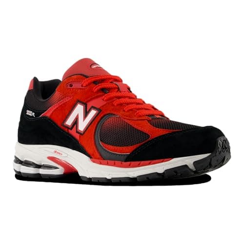 Image of New Balance 2002R - Men's (True Red/Black), True Red/Black, 7.5 UK