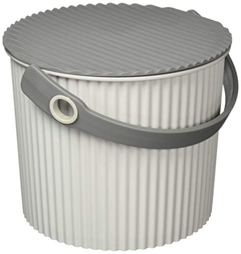 Image of Hachiman Omnioutil Storage Bucket & Lid Mini Lux Grey