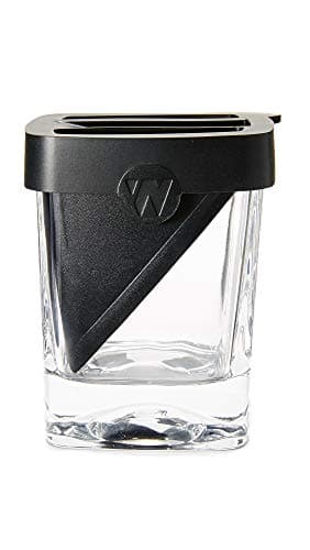 Image of Corkcicle Whiskey Wedge - Double Old Fashioned Glass with Silicon Ice Form - Tumbler Glasses for Bourbon, Scotch, & More - Keeps Colder for Longer, Maintains Flavour - Men's Gift Set