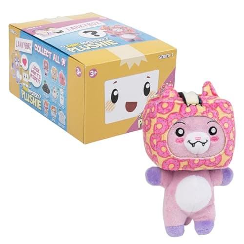 Image of LankyBox Mini Mystery Plush, Series 2, Collectible Blind Box Mini Plush, Officially Licensed Merch, Styles May Vary