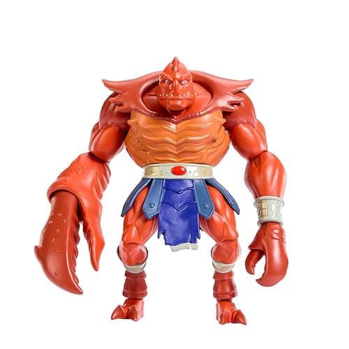 Image of Masters of the Universe Origins Action Figure Deluxe Clawful 200X Cartoon Collection, 5.5-inch 1980s TV Warrior Grip of Evli, Detailed Design, JHK11