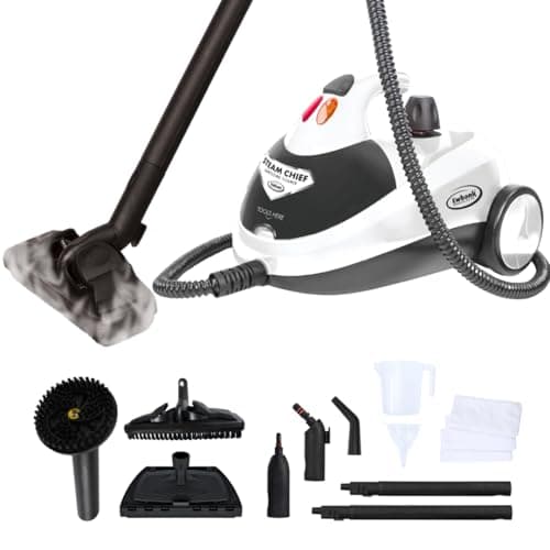 Image of Ewbank Chief Multi-Tool Steam Cleaner, 1.5 Liter Tank, White