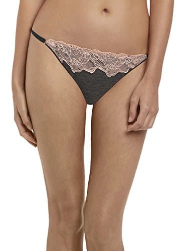 Image of Freya Women's Chi Low Rise Tanga Brief, Charcoal, Medium