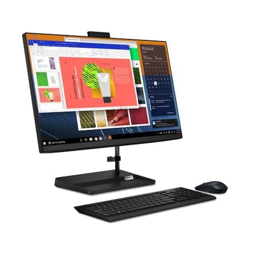 Image of Lenovo IdeaCentre AIO 3 24ALC6 AMD Ryzen™ 7 60.5 cm (23.8") 1920 x 1080 pixels 8 GB DDR4-SDRAM 512 GB SSD All-in-One PC Windows 11 Home Wi-Fi 6 (802.11ax) Black