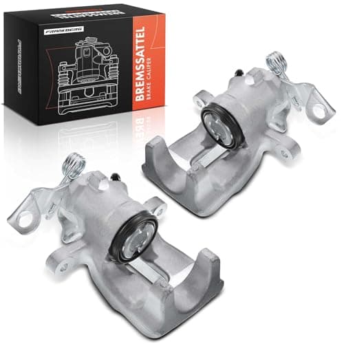 Image of Frankberg 2x Brake Caliper Disc Brake Rear Left Right Aluminium Compatible with Astra G Caravan Astra G Coupe Astra G Cabriolet Meriva Zafira A MPV Replace# 93176085