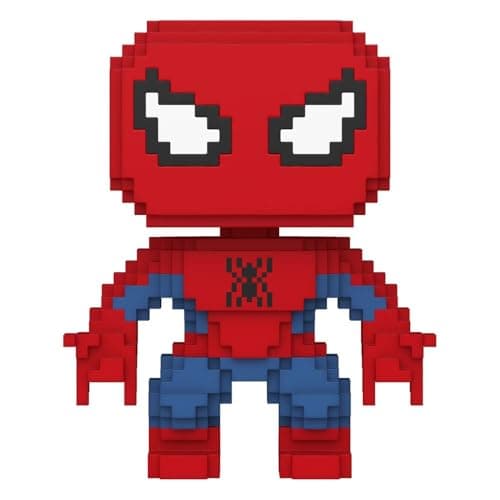 Image of Funko Pop! Marvel: 8-Bit - Spider-Man - Marvel Comics - Collectable Vinyl Figure - Gift Idea - Official Merchandise - Toys for Kids & Adults - Comic Books Fans - Model Figure for Collectors