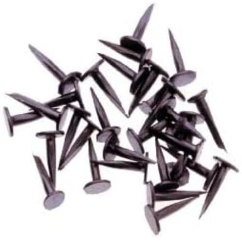 Image of Black Barn Upholstery Supplies 200g Bag of Blued Cut Tacks 30mm Fine