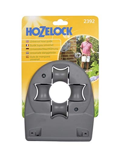 Image of HOZELOCK - Universal Hose Guide : Helps to Guide your Hose Around Hard Wearing Corners, Easy to Install (Houses, Garages, Sheds), Prevents Hoses from Twisting and Tangling [2392P0000] Multi