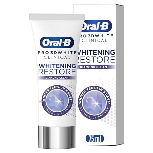Image of Oral-B 3D White Clinical Diamond Clean Toothpaste 75ml
