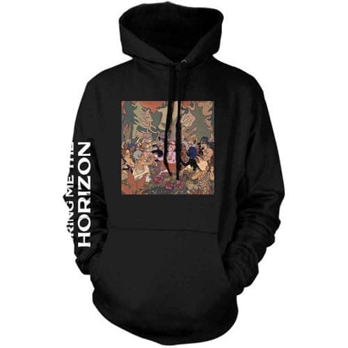 Image of Bring Me The Horizon PHSH Cover Nue Official Unisex Hoodie Black, black, M