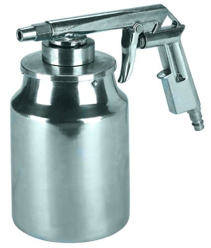 Image of Einhell Grey Paint Spray Gun with Suction Tumbler
