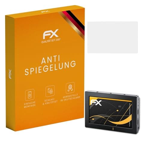 Image of atFoliX Screen Protector compatible with Blackmagic Design Video Assist 4K 7 Inch Screen Protection Film, anti-reflective and shock-absorbing FX Protector Film