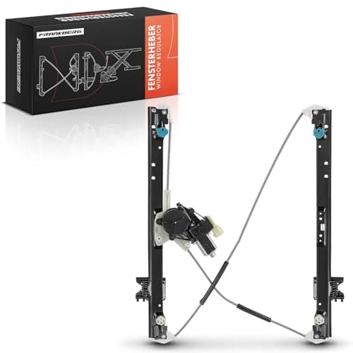 Image of Frankberg Electric Window Regulator Front Left Passenger Side with Motor Compatible with Discovery V L462 All Enigne SUV 2016-2020 Replace# LR083211