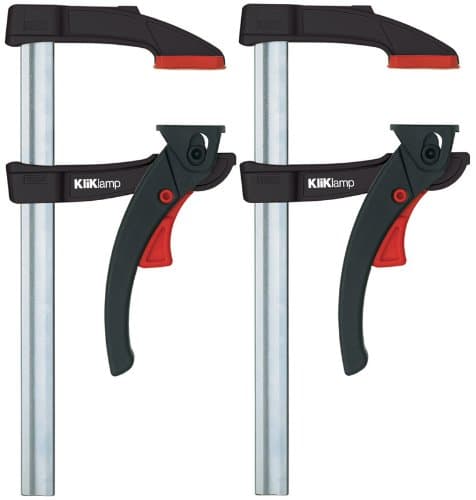Image of 2x Bessey KliKlamp KLI20 – Magnesium Lever Clamp Set