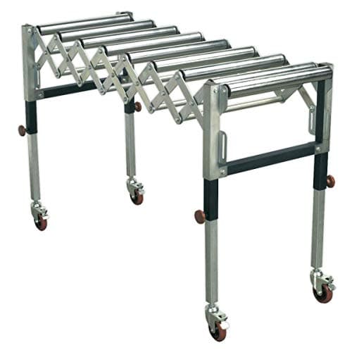 Image of Sealey RS911F Adjustable Roller Stand 450-1300mm 130kg Capacity