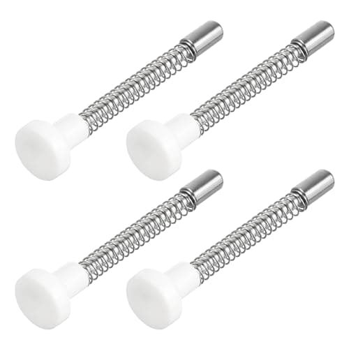 Image of sourcing map Plunger Latches, 6x60mm/0.24x2.36inch Steel Spring-Loaded Bolt Plunger Latch Spring Pin for Furniture Door Bed, 4Pcs