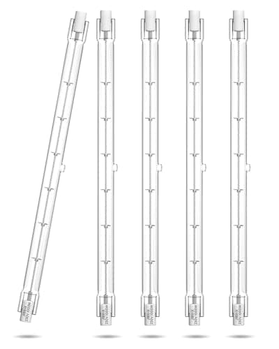 Image of Klarlight R7s Halogen 189mm 1000W Light Bulb 3000K 5pcs