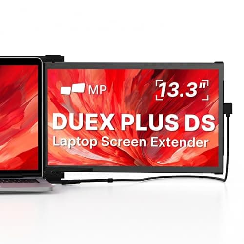 Image of Mobile Pixels - Duex Max (Grey) - Portable Laptop Monitor, 13.3'' Full HD IPS Display, Compatible with Windows/Mac/Chromebook, Lightweight and Easy to Use - Experience Unmatched Productivity