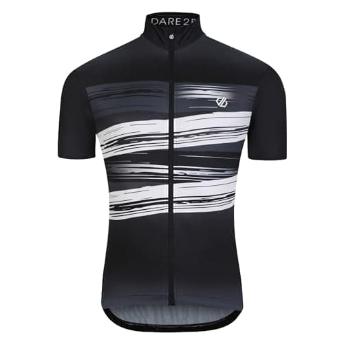 Image of Dare 2b Men's AEP Pedal Short Sleeved Jersey T-Shirt Black