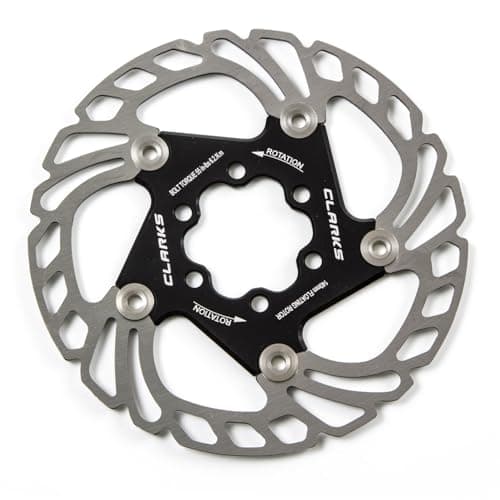 Image of Clarks Cycle Systems AR18 Floating 6-Bolt Disc Brake Rotor, Black, 140mm