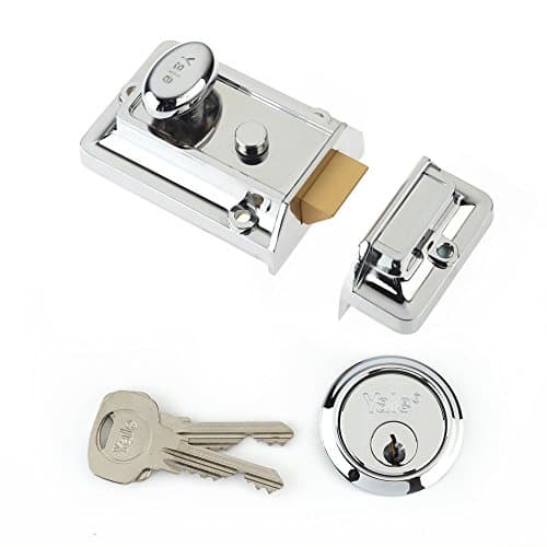 Image of Yale B-77-CH-CH-60 - Traditional Nightlatch - 60mm - Chrome Finish - Standard Security