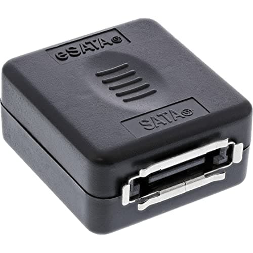 Image of InLine® Adaptor, InLine®, eSATA female to SATA female black 1 item