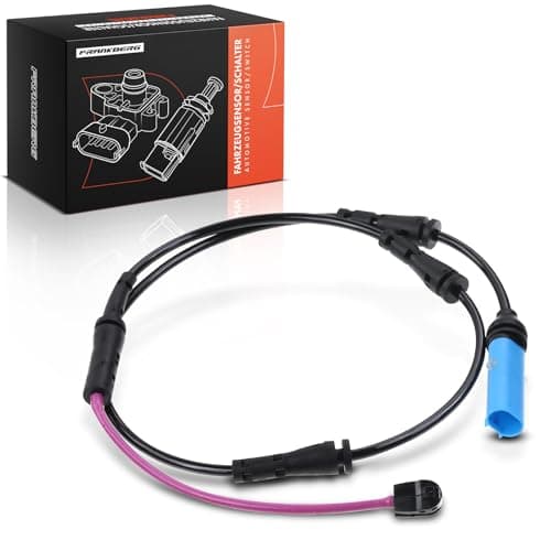 Image of Frankberg 1x Brake Pad Wear Sensor Brake Pad Wear Indicator Rear Axle Left Right Compatible with 5 Series Touring G31 6 Gran Turismo G32 518-640 2017-2020 34216861809