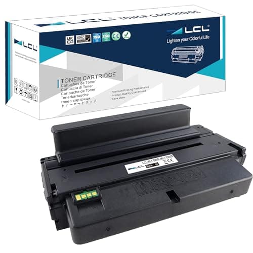 Image of LCL Compatible Toner Cartridge MLT-D205L D205L SU963A SU967A (1PK Black) Replacement for Samsung ML-3300 3310 3710 3312 3712 3310ND 3312ND 3710ND 3310D 3710D SCX-5739 5639 5737 4833 5637 4833 5637