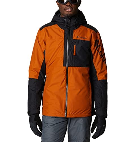 Image of Columbia Men's Timberturner II Jacket, Warm Copper/Black, XX-Large
