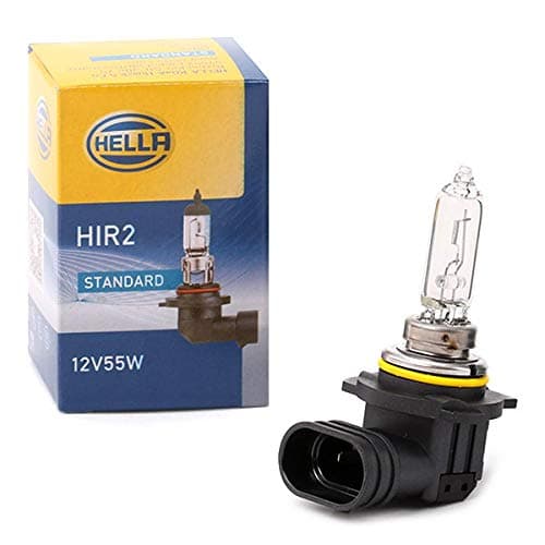 Image of HELLA 8GH 009 319-001 Bulb - HIR2 - Standard - 12V - 55W - Socket Type: PX20d - Box - Quantity: 1