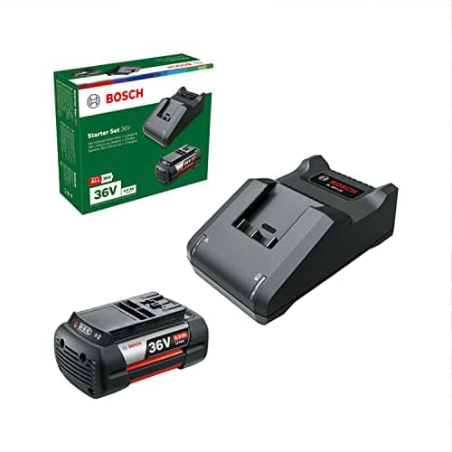 Image of Bosch Starter Set 36 V (1 Battery 36 V 6.0 Ah, Charger AL 36V-20, in Box)