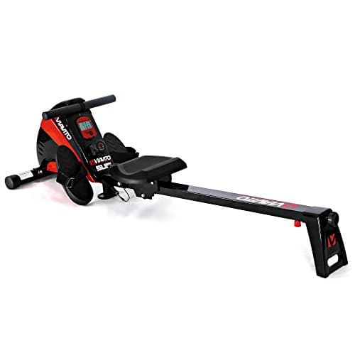 Image of VIAVITO Sumi Folding Rowing Machine, Home Gym Equipment, Cardio Machine, 10 Levels Silent Magnetic Resistance, LCD Display, 7kg Flywheel, Ergonomic Design, 2Y Warranty, Perfect for Full-Body Workout