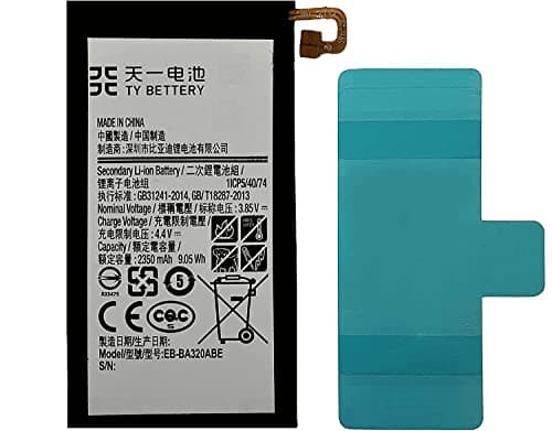 Image of [TY BETTERY] Battery compatible with Samsung Galaxy A3 2017 EB-BA320ABE