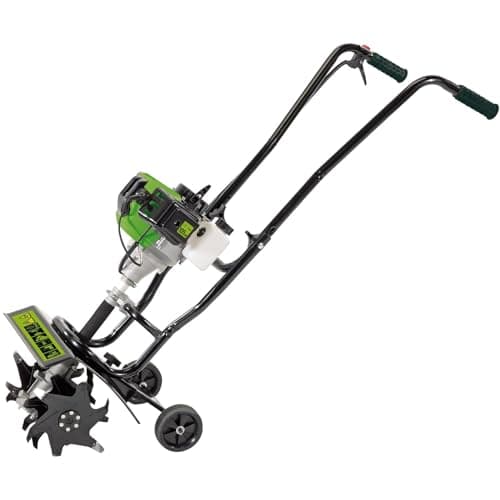 Image of Draper 42.7cc Petrol Tiller and Cultivator | 1.2kW 2 Stroke 3HP Engine Rotavator | 4 Blades Rotation Speed 220 rpm | Tilling Width 320 mm | Tilling Depth 150mm | 32329