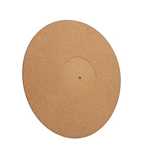 Image of Cork Record Slip Mat Cork Slip Mat Cork Slipmat Cork Slip Mat,12In Record Pad Soft Cork Antistatic Nonslip Turntable Slipmat Pad Diameter 295Mm