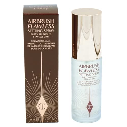 Image of Charlotte Tilbury Airbrush Flawless Setting Spray 1.1 FL oz / 34 ml, Red