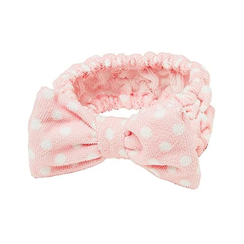 Image of The Vintage Cosmetic Company Dolly Makeup Headband for Women, Soft Vintage-Inspired Skincare & Makeup Hair Band, Keeps Hair Neat and Tidy for a Seamless Beauty Routine