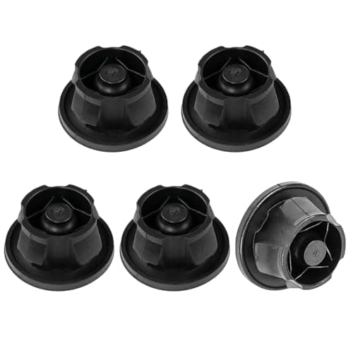 Image of 5 x Engine Cover Grommets Replacement Engine Bung Fastening Element Buffer Compatible with Mercedes-Benz 6420940785 Engine Parts