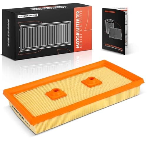 Image of Frankberg Engine Air Filter Compatible with A3 8P1 2003-2007 Octavi.a II 1Z3 2004-2008 Golf Plus 521 5M1 2004-2008 Golf V 1K1 2003-2008 Passa.t 3C2 2005-2008 Replace# 03C129620B