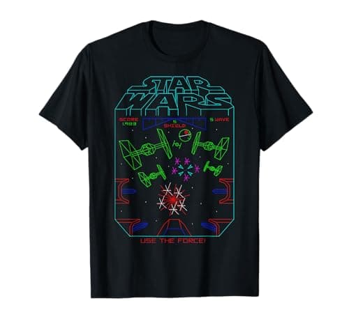 Image of Star Wars Arcade Game Play Logo T-Shirt