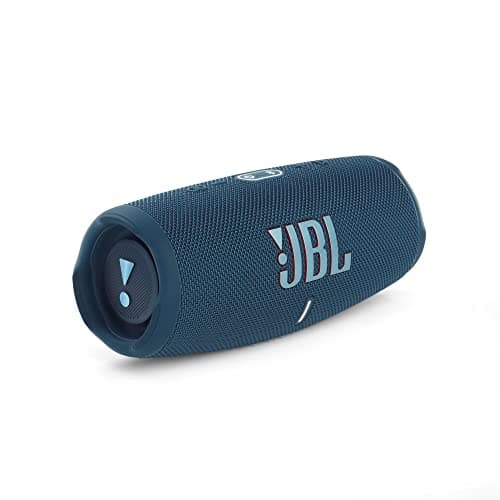 Image of JBL Charge 5 Portable Bluetooth Speaker with Deep Bass, IP67 Waterproof and Dustproof, 20 Hours of Playtime, Built-In Powerbank, Blue