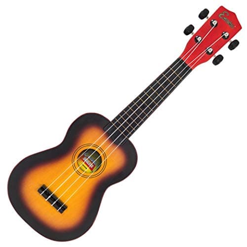 Image of Encore EUK10SB Kids Beginner Ukulele - Sunburst | Soprano Starter Instrument for Young Musicians | Ideal for Beginners & Students