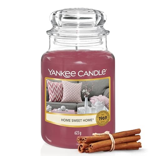 Image of Yankee Candle Scented Candle | Home Sweet Home Large Jar | Long Burning Candles: up to 150 Hours | Perfect Gifts for Women