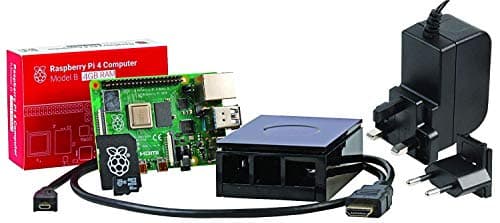 Image of U:Create Raspberry Pi 4 Model B 4GB Starter Kit, Black, RPI4-MODB HDMISK-BLK4GB-AA